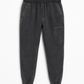 Charcoal Denim Joggers - Kievylan Pants