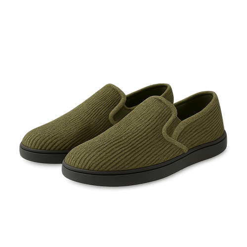 Corduroy Slip-Ons - Kievylan Shoes