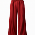 Crimson Silk Pants - Kievylan Pants
