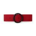 Crimson Suede Sash - Kievylan Belts