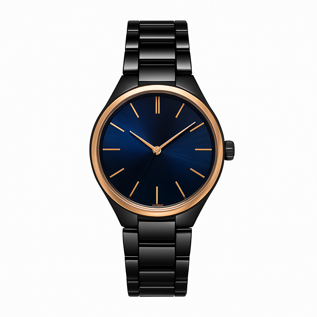 Midnight Ceramic Watch - Kievylan Watches