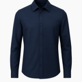 Navy Wool Shirt - Kievylan Shirts