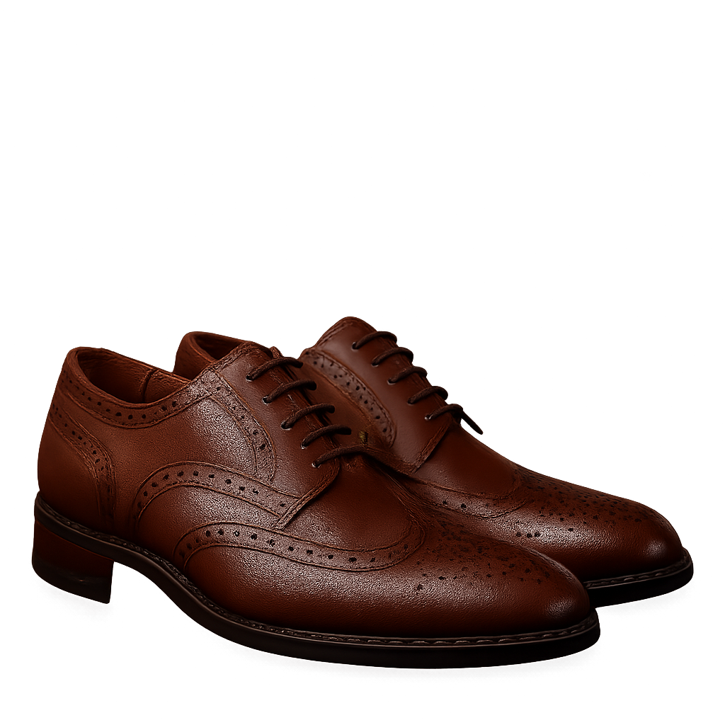 Oxford Leather Brogues - Kievylan Shoes